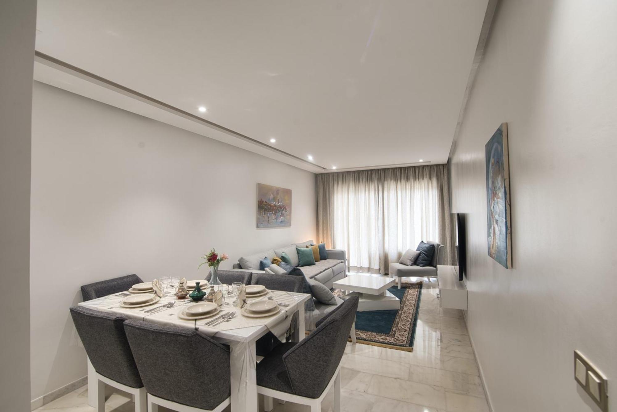 New Sea Front Apartment 135Mq With Unlimited Wi-Fi Agadir Luaran gambar